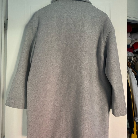 Abercrombie&Fitch gray coat, size Small Petite - Picture 6 of 6